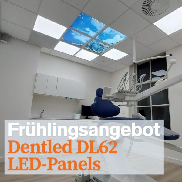Dentled Einbau Vollspektrum-Tageslicht praxis-beleuchtung - 5000-5200 Kelvin