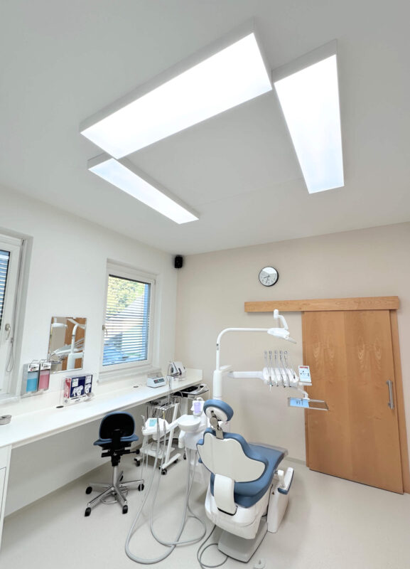 Praxis-beleuchtung Dentled - DL120 Aufbau -