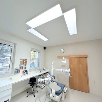 Praxis-beleuchtung Dentled - DL120 Aufbau -